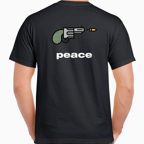 815 프로젝트 광복절 티셔츠 평화의 총 라지 2컬러