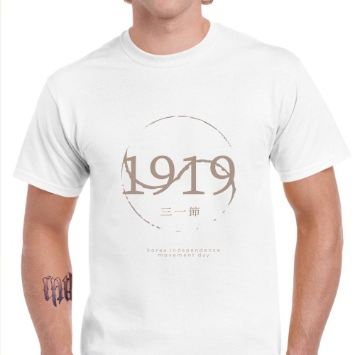 MGEAR 3.1절 기념 반팔 티셔츠 1919 태극 2컬러