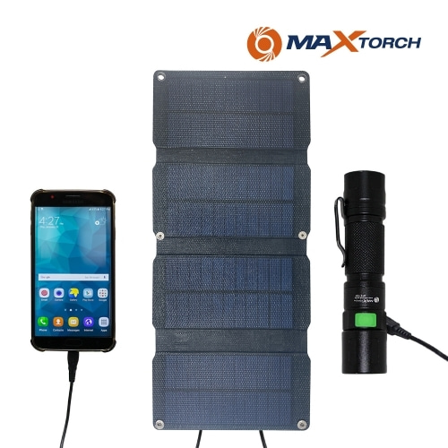 밀리터리기어 - 맥스토치 MTSL 1000 휴대용 접이식 태양열 솔라충전기