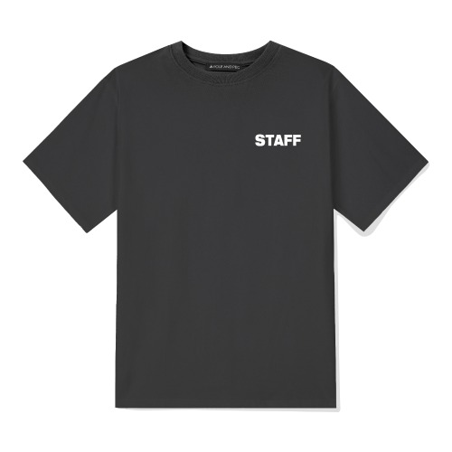 스태프 폰트 커스텀 기능성 티셔츠 2컬러
