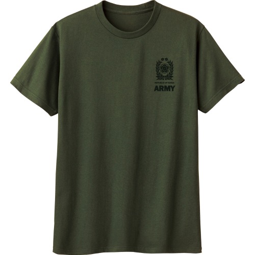 육군 ARMY 면 반팔 티셔츠