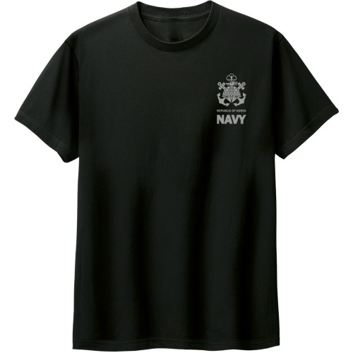 해군 NAVY 거북선 면 반팔 티셔츠